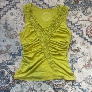 Anthropologie Ruched Tank Top